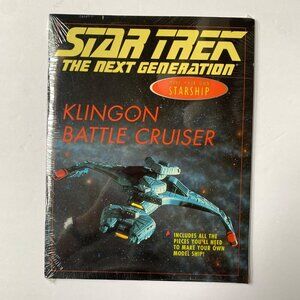 NEW SEALED Star Trek Klingon Battle Cruiser Make Your Own Starship